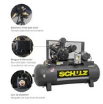 Schulz 934.7452-P | Premium MSLV 80 BR Piston Compressor